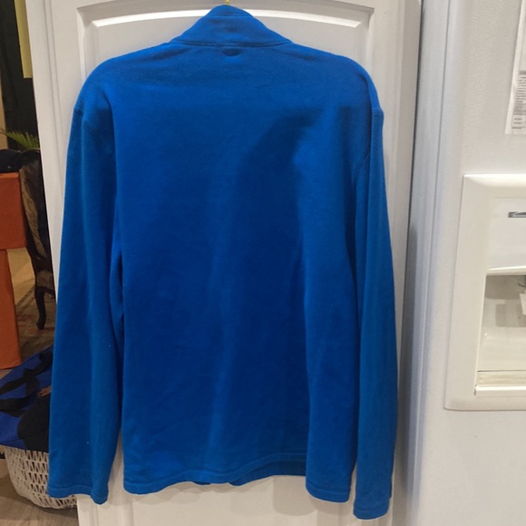 REI Co-Op Mens Blue 1/4 Zip Fleece Pullover Sweater Size XL - Picture 3 of 3